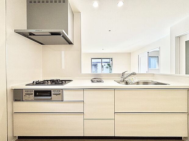 【キッチン】お料理を効率的に、楽しく！システムキッチン  