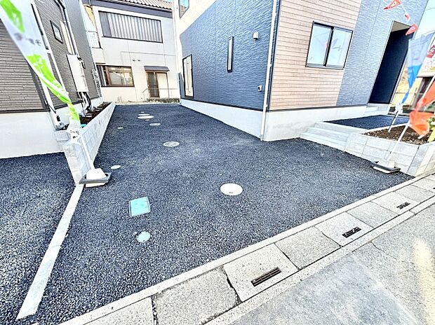 【駐車場】生活に欠かせない駐車スペース。