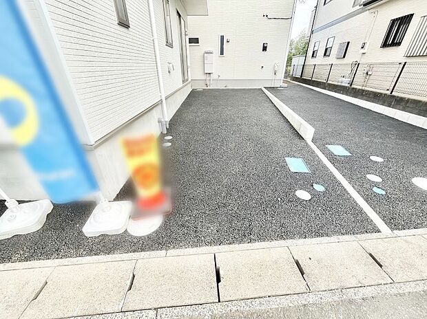 【駐車場】生活に欠かせない駐車スペース。