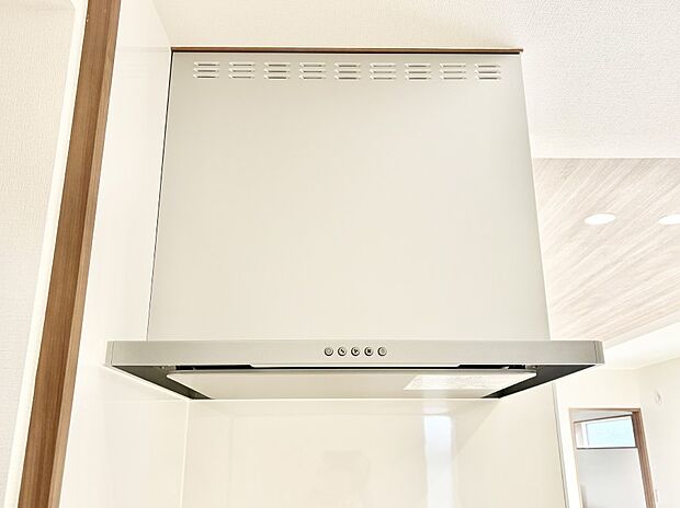 【その他設備(レンジフード)】基本的なお手入れはフィルターのみ！お手入れのしやすさも魅力です。