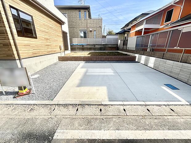 【駐車場】生活に欠かせない駐車スペース。