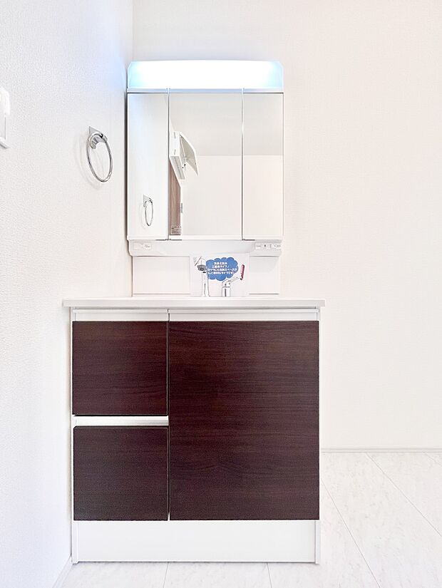 【洗面台・洗面所】収納力と機能性に優れた洗面化粧台