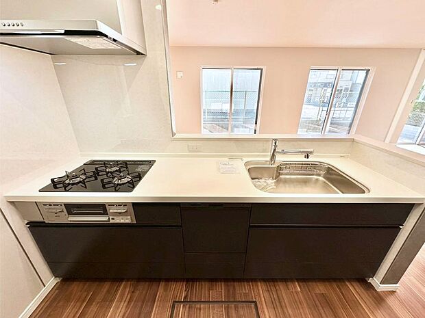 【キッチン】お料理を効率的に、楽しく!システムキッチン