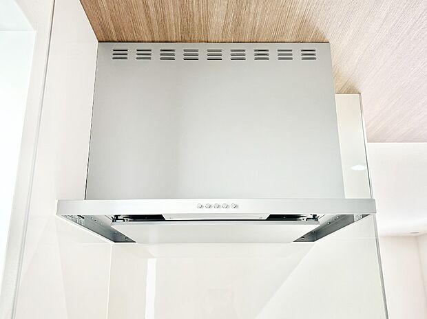 【その他設備(レンジフード)】基本的なお手入れはフィルターのみ!お手入れのしやすさも魅力です。