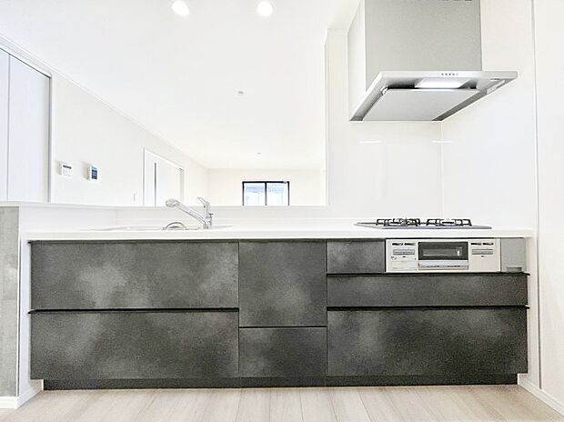 【キッチン】お料理を効率的に、楽しく!システムキッチン