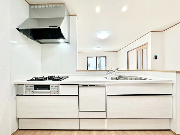 【キッチン】お料理を効率的に、楽しく！システムキッチン  　