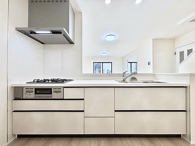 【キッチン】お料理を効率的に、楽しく！システムキッチン  