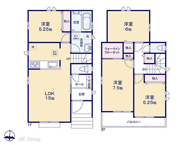 【4LDK】図面と異なる場合は現況を優先