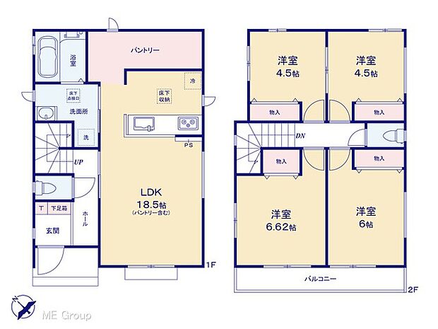 【4LDK】図面と異なる場合は現況を優先