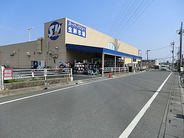 スーパーバリュー越谷店（約600m）