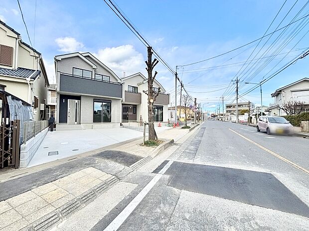 【前面道路含む現地写真】ここから始まる新生活を応援いたします
