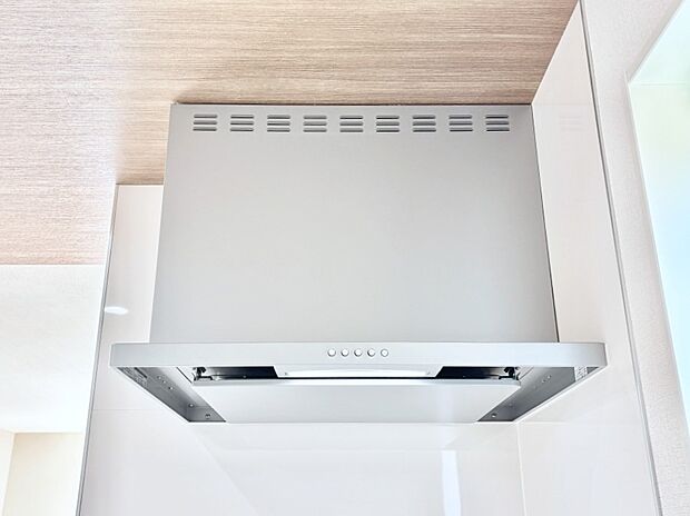 【その他設備(レンジフード)】基本的なお手入れはフィルターのみ!お手入れのしやすさも魅力です。