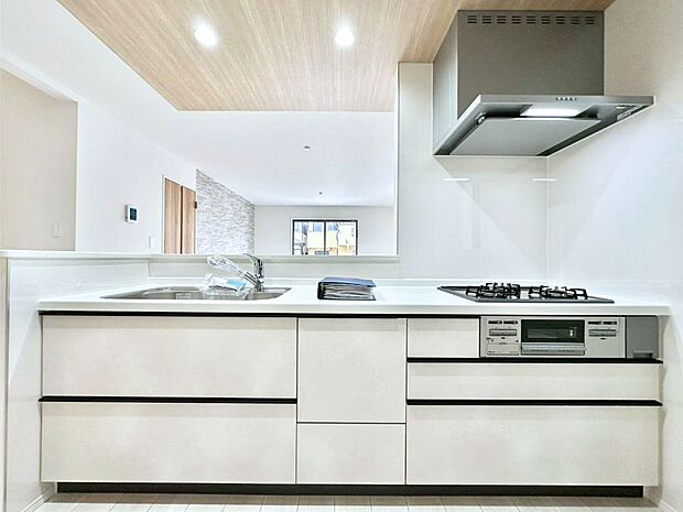 【キッチン】お料理を効率的に、楽しく!システムキッチン