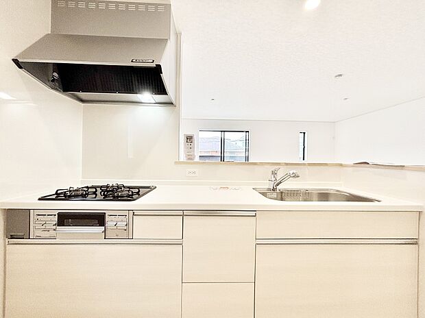 【キッチン】お料理を効率的に、楽しく!システムキッチン