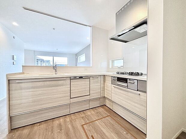 【キッチン】お料理を効率的に、楽しく!システムキッチン