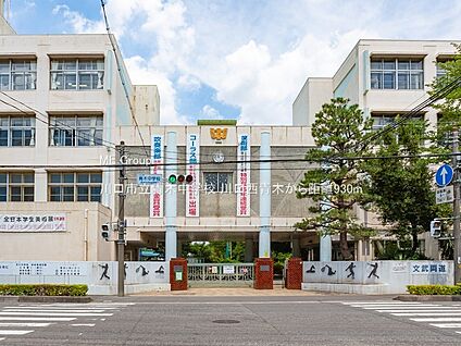 川口市立青木中学校 930m(12分)