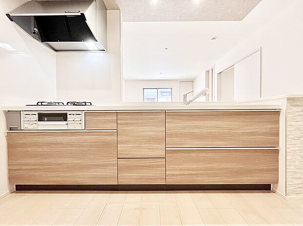 【キッチン】お料理を効率的に、楽しく！システムキッチン