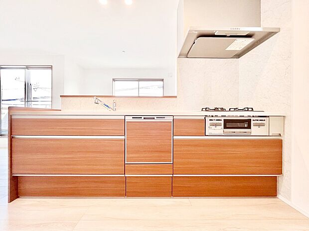 【キッチン】お料理を効率的に、楽しく!システムキッチン