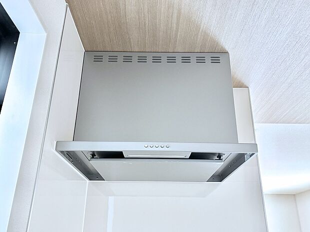 【その他設備(レンジフード)】基本的なお手入れはフィルターのみ!お手入れのしやすさも魅力です。