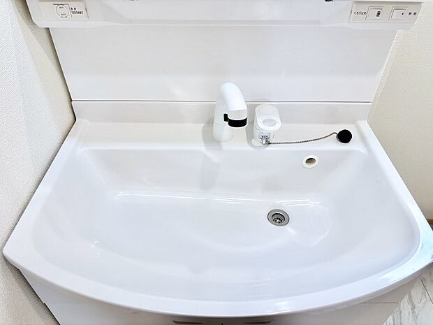 【その他設備(シャワー水栓)】ハンドシャワー付き！使いやすい洗面台。