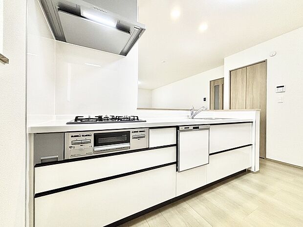 【キッチン】お料理を効率的に、楽しく！システムキッチン  