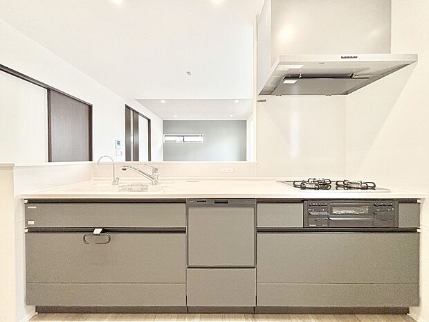 【キッチン】お料理を効率的に、楽しく!システムキッチン