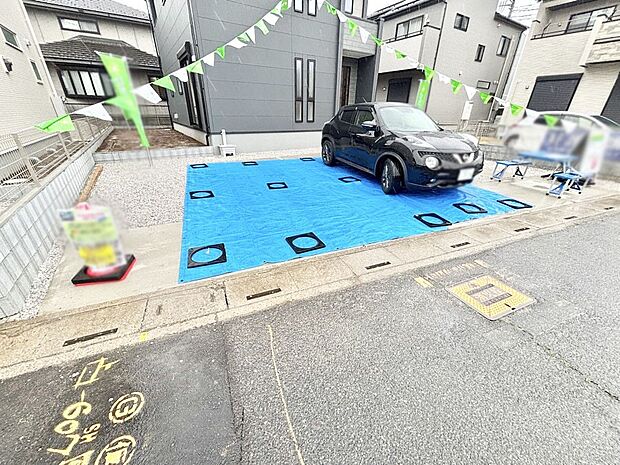 【駐車場】生活に欠かせない駐車スペース。