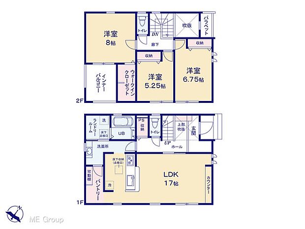 【3LDK】図面と異なる場合は現況を優先