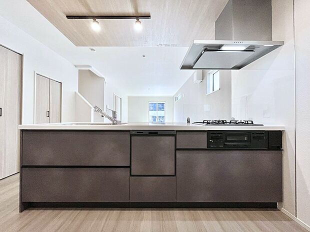 【キッチン】お料理を効率的に、楽しく！システムキッチン  