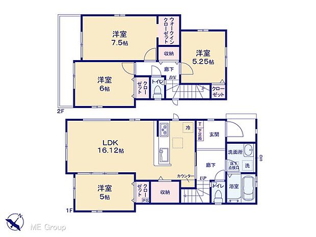 【4LDK】図面と異なる場合は現況を優先