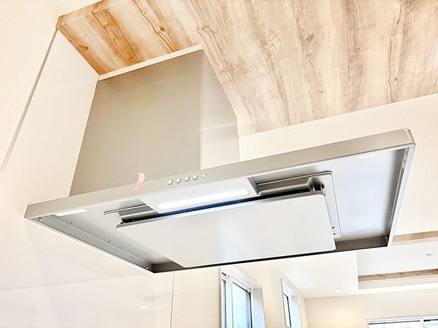 【その他設備(レンジフード)】基本的なお手入れはフィルターのみ!お手入れのしやすさも魅力です。