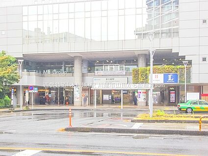 西武鉄道「本川越」駅 3780m