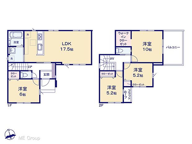 【4LDK】図面と異なる場合は現況を優先