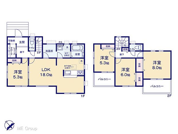 【4LDK】図面と異なる場合は現況を優先