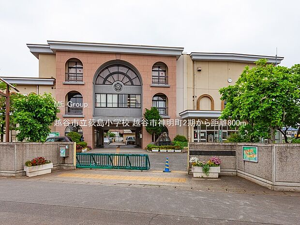 越谷市立荻島小学校(約800m)