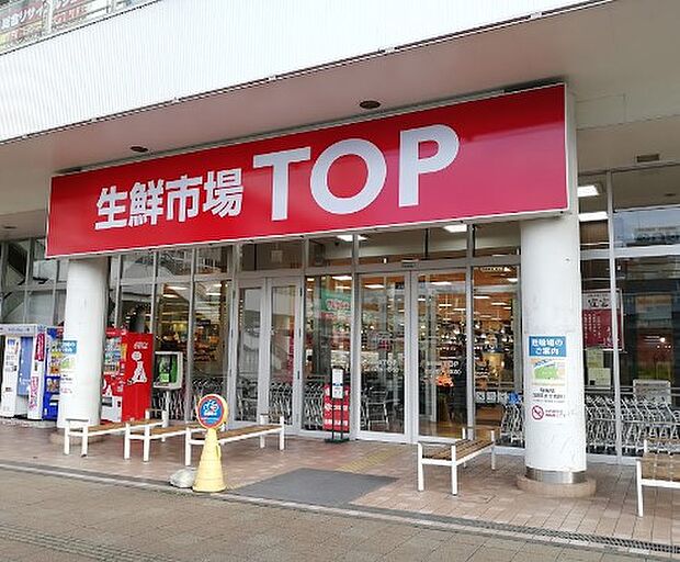 生鮮市場ＴＯＰ 南柏店（約1,300m・徒歩17分）