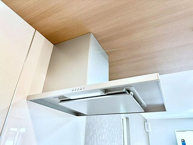 【その他設備(レンジフード)】基本的なお手入れはフィルターのみ!お手入れのしやすさも魅力です。