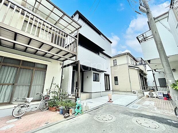 【前面道路含む現地写真】堂々完成！！ ここから始まる新生活を応援いたします！ 