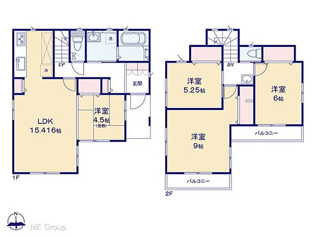 【4LDK】図面と異なる場合は現況を優先
