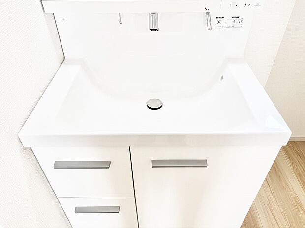 【その他設備(ハンドシャワー水栓)】ハンドシャワー付き！使いやすい洗面台。