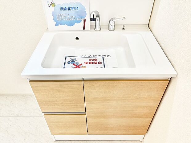 【その他設備(ハンドシャワー水栓)】ハンドシャワー付き!使いやすい洗面台。