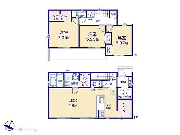【3LDK】図面と異なる場合は現況を優先