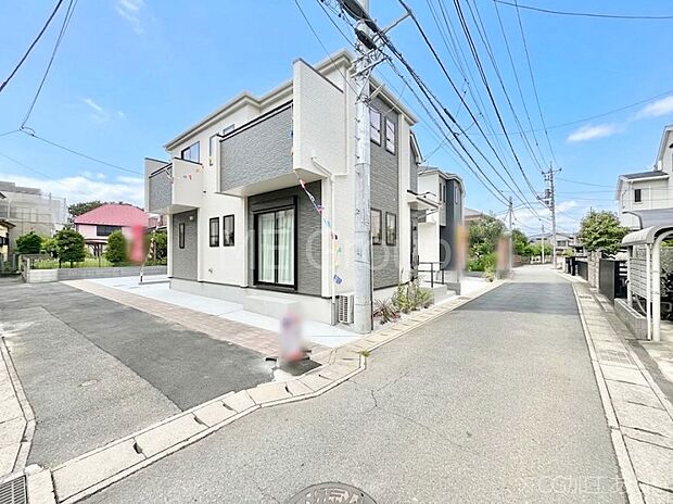 【前面道路含む現地写真】堂々完成！！ ここから始まる新生活を応援いたします！ 