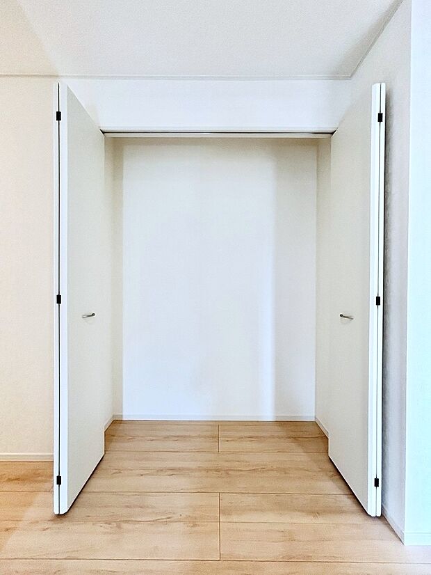 【その他設備(玄関ホール収納)】玄関ホール収納です。掃除道具やお出かけ用グッズの収納に便利です。