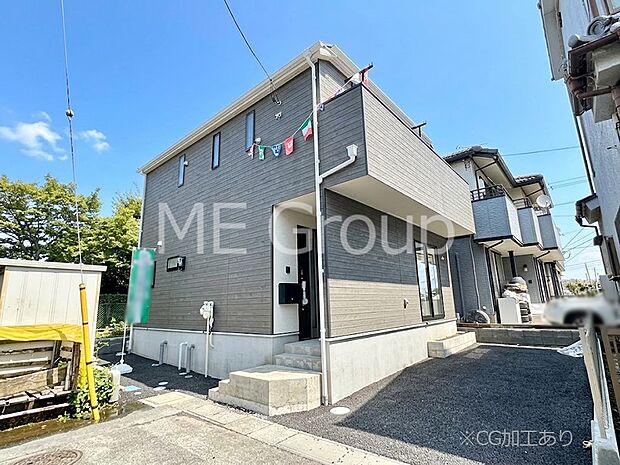 【現地外観写真】たっぷりの陽光と開放感に包まれる明るい住まい  