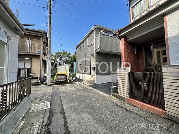 【前面道路含む現地写真】堂々完成！！ ここから始まる新生活を応援いたします！ 