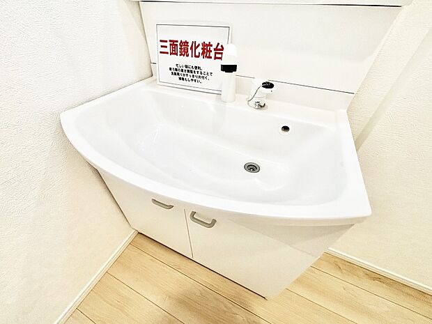 【その他設備(ハンドシャワー水栓)】ハンドシャワー付き!使いやすい洗面台。