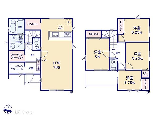 【4LDK】図面と異なる場合は現況を優先