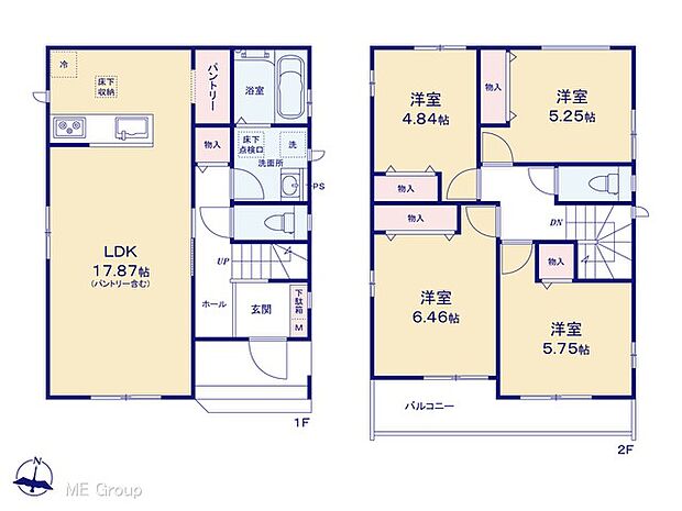 【4LDK】図面と異なる場合は現況を優先