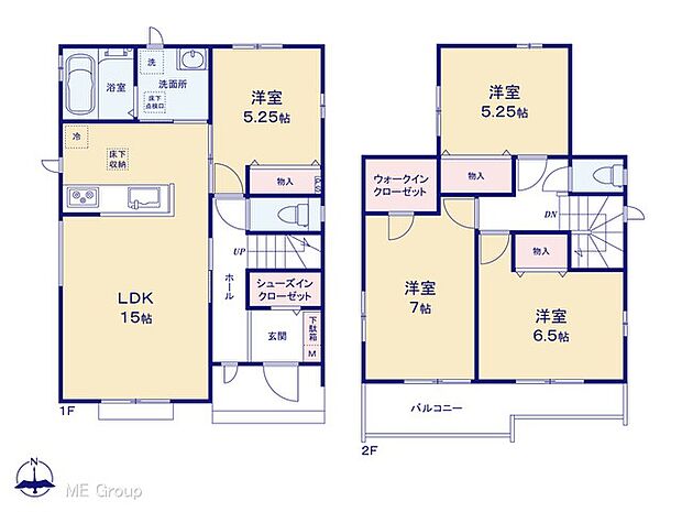 【4LDK】図面と異なる場合は現況を優先